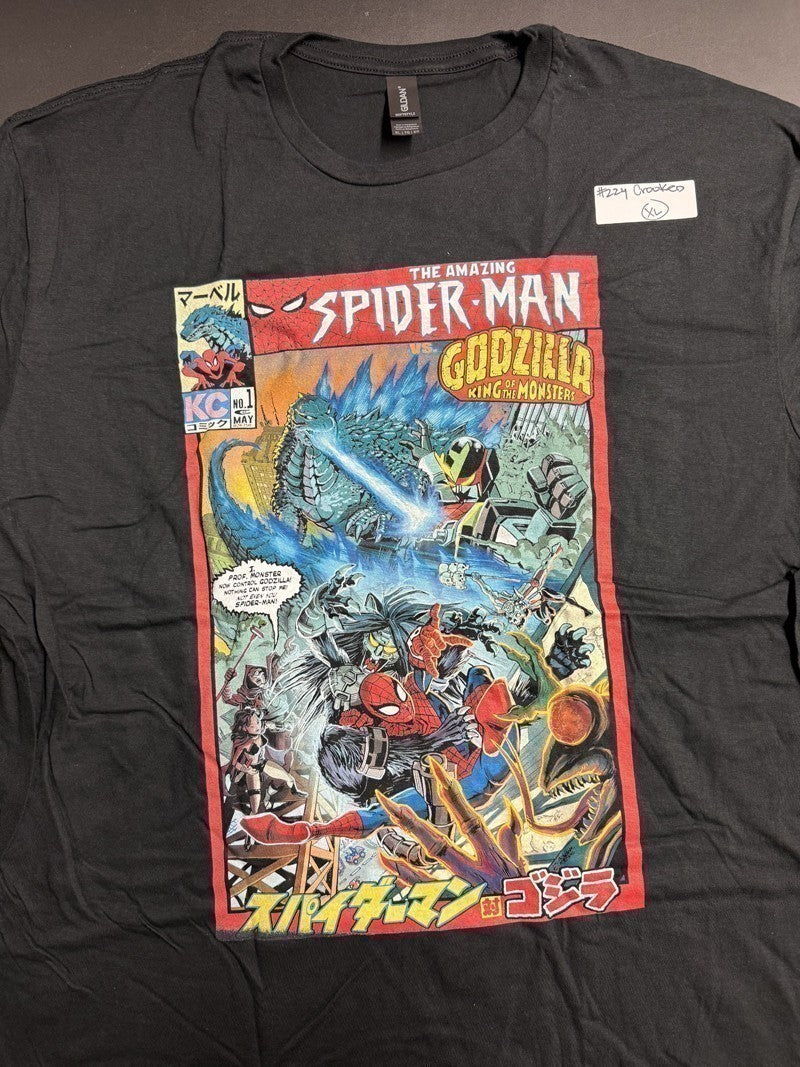 Spiderman Vs. Godzilla