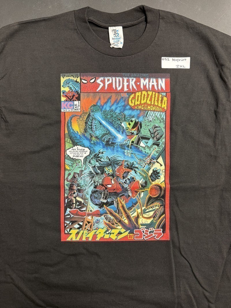 Spiderman vs Godzilla