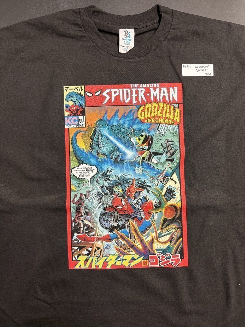 Spiderman Vs Godzilla