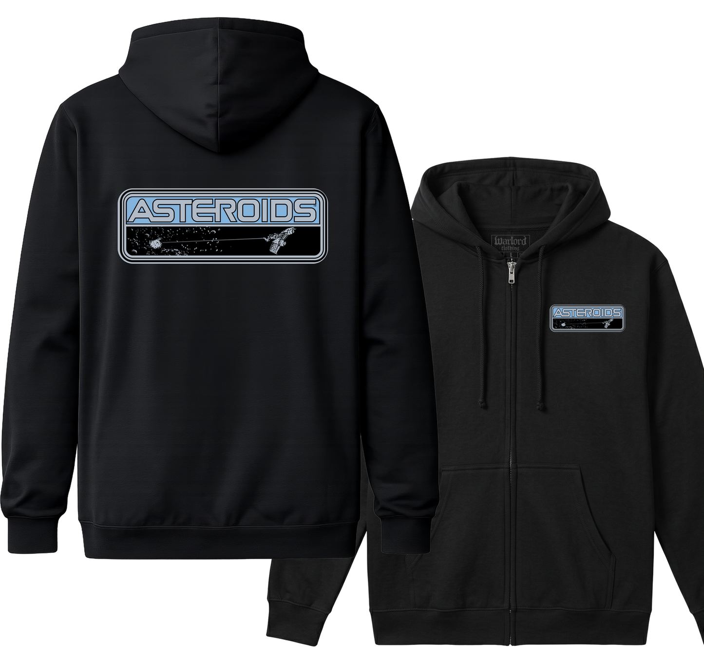 Asteroids - Zipper Hoodie