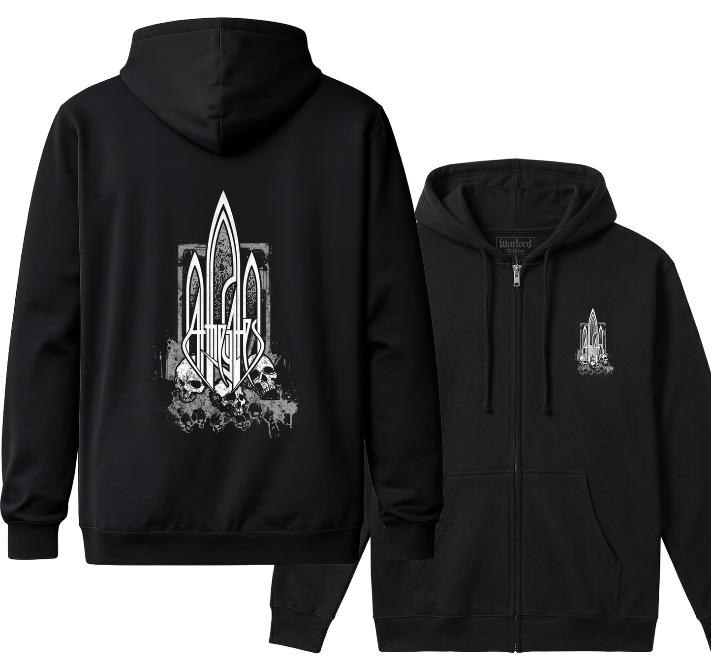 At The Gates - Zipper Hoodie