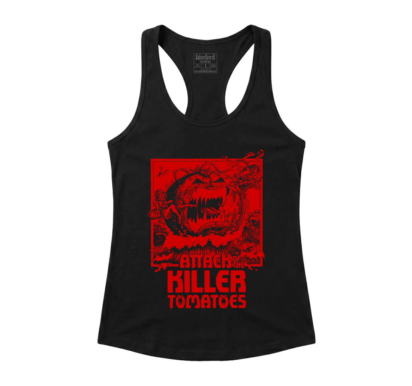 Attack Of The Killer Tomatoes - Racerback Tank