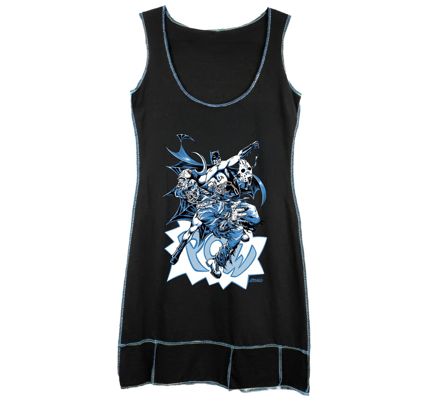 Batman Vs. Jason - T-Shirt Dress