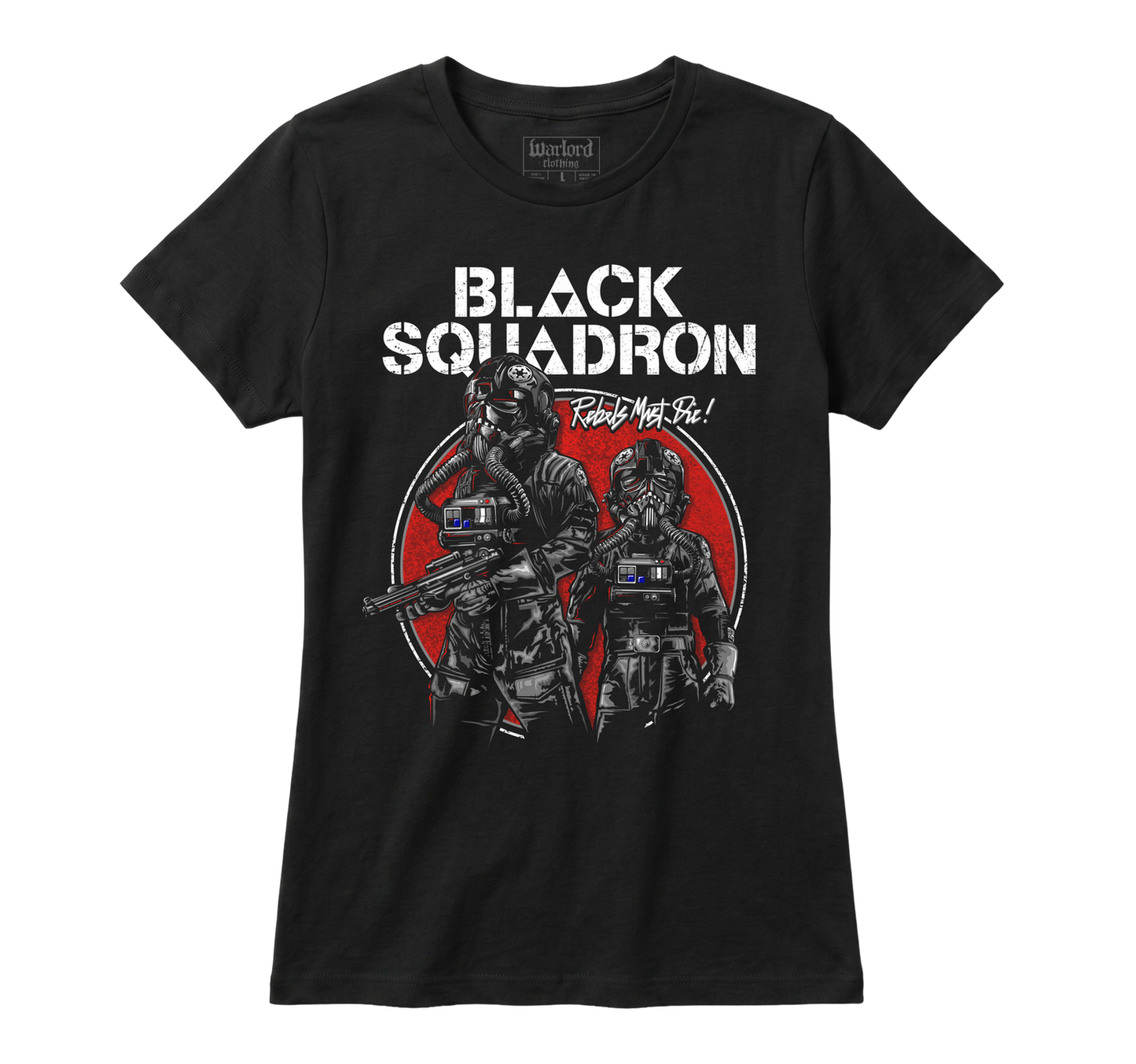 Black Squadron - Girlie Tee