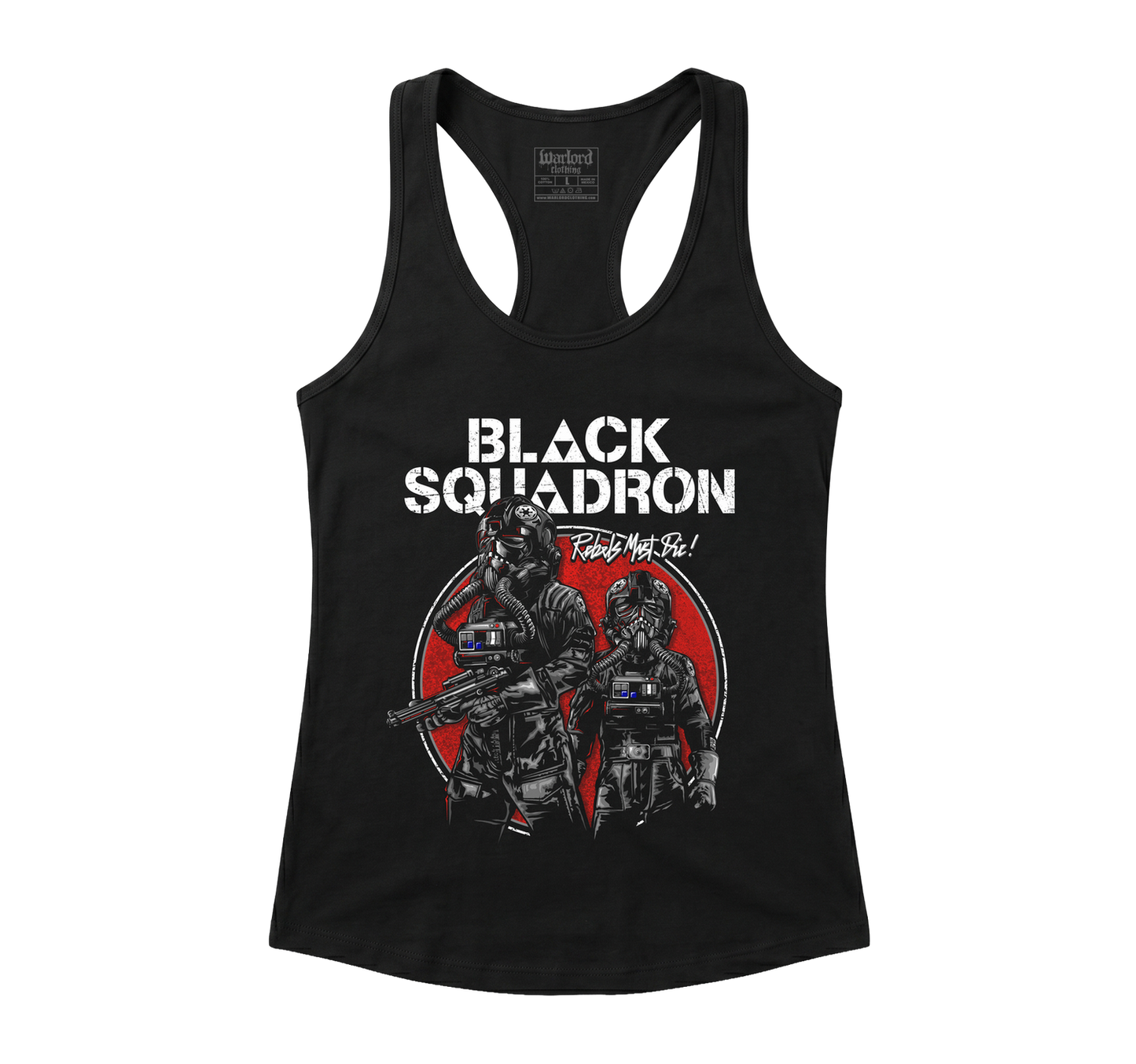 Black Squadron - Racerback Tank