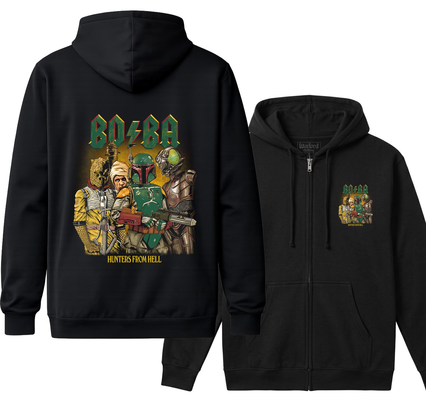 Boba - Zipper Hoodie