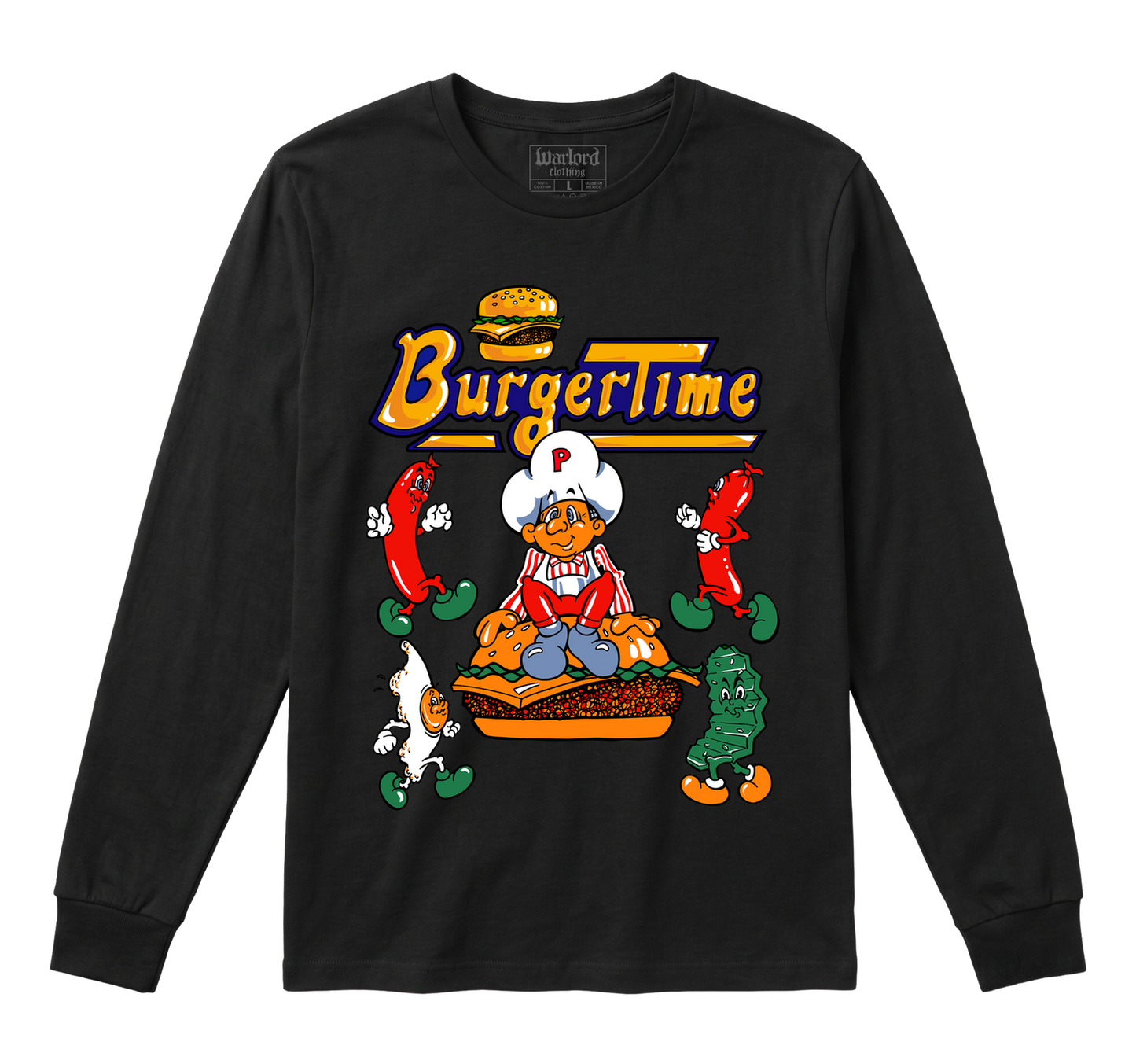 Burgertime - Long Sleeve