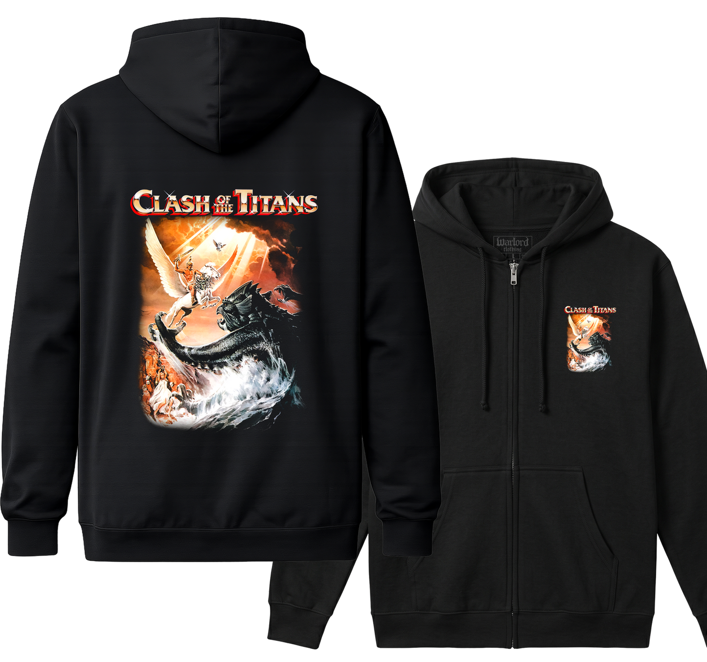 Clash of the Titans - Zipper Hoodie