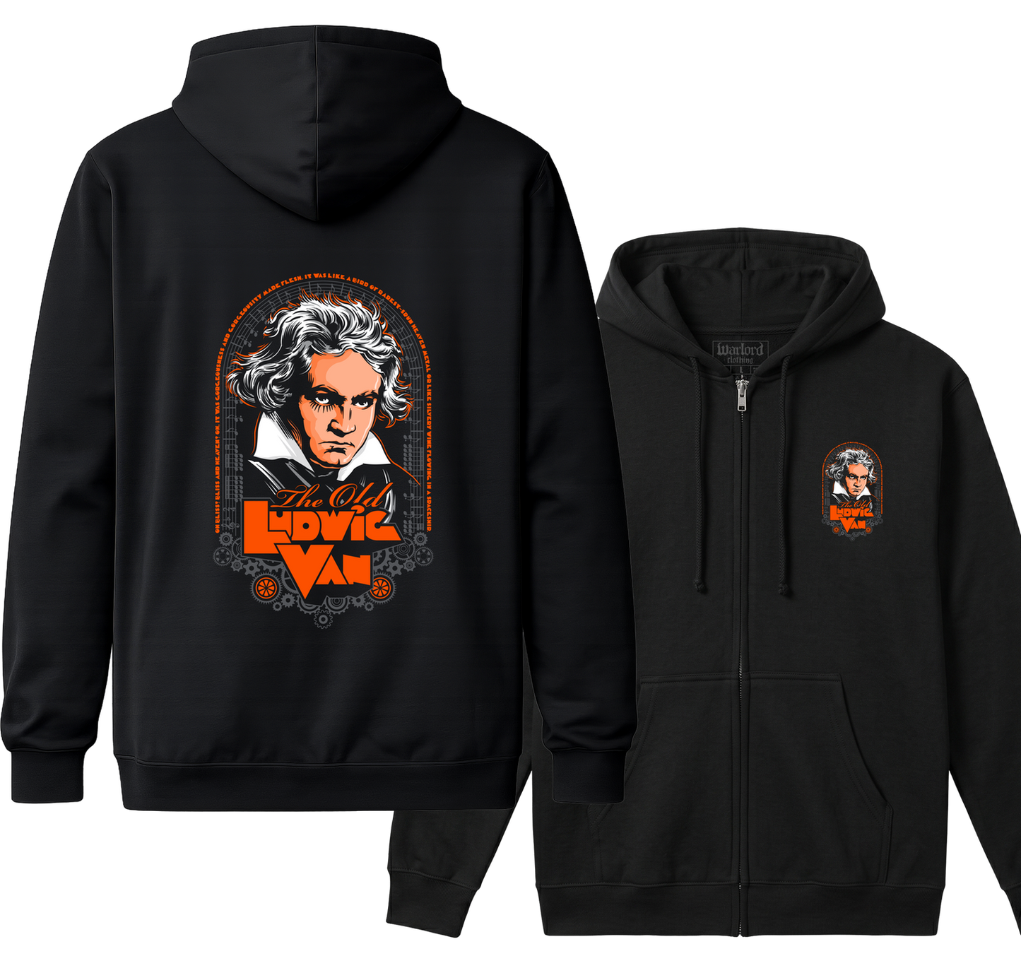 Clockwork Ludwig - Zipper Hoodie