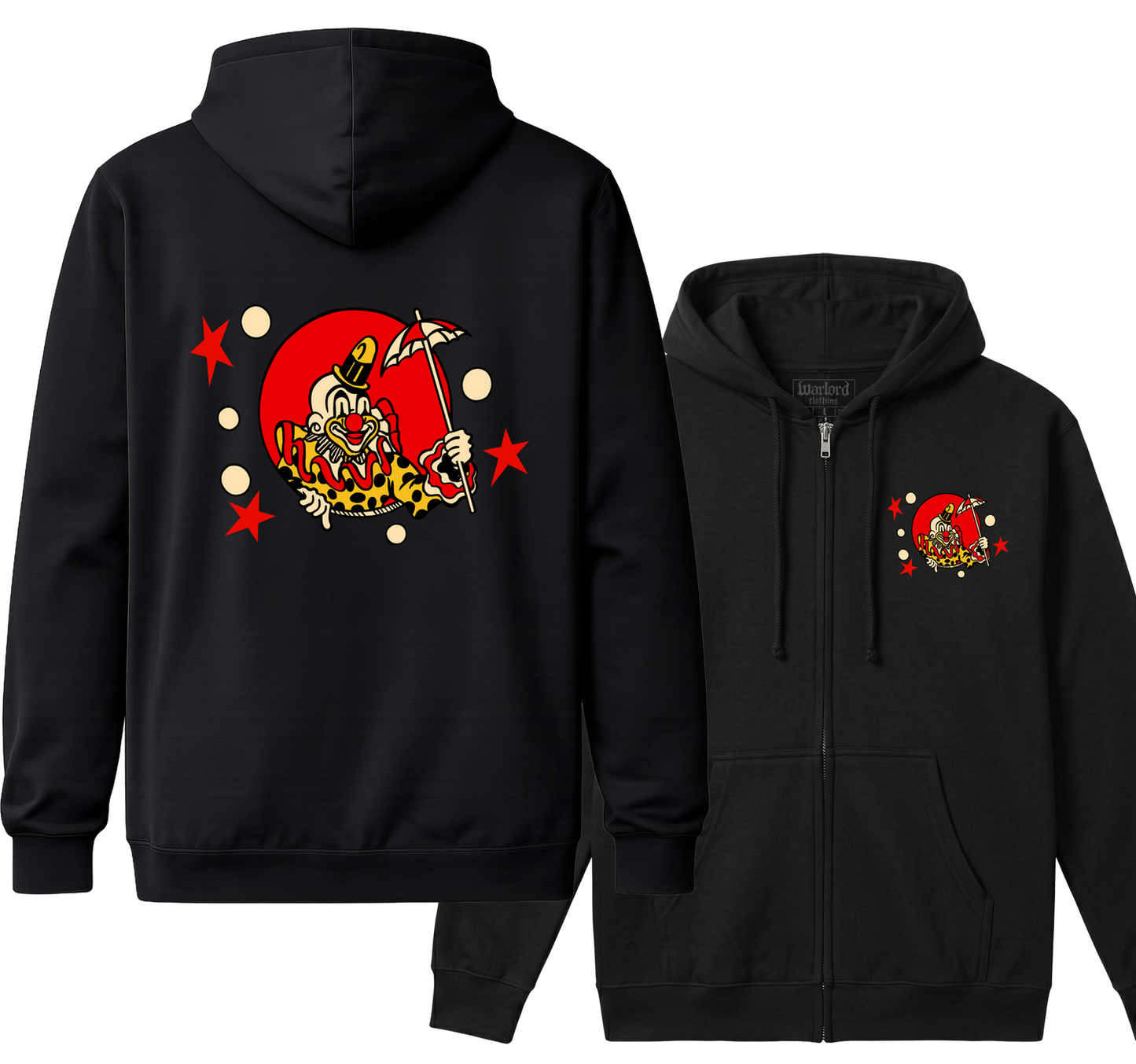 Clowns - Zipper Hoodie
