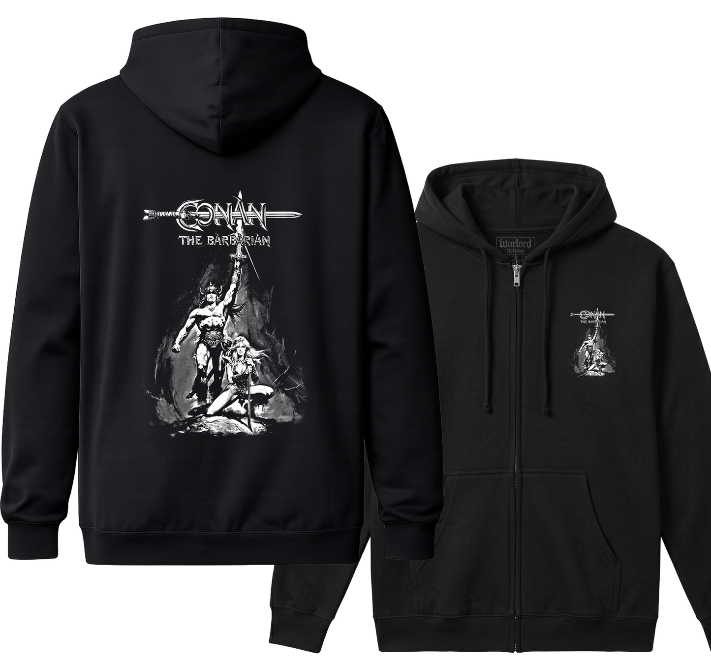 Conan The Barbarian - Zipper Hoodie