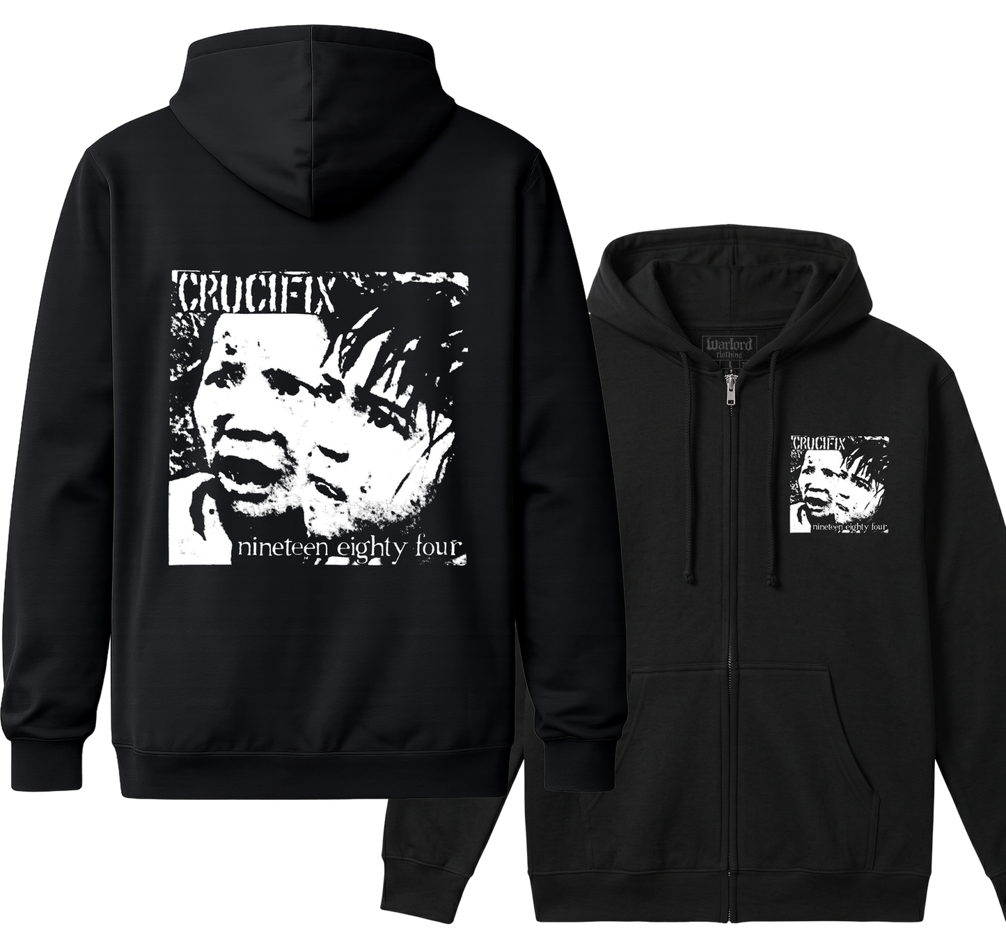Crucifix - Zipper Hoodie