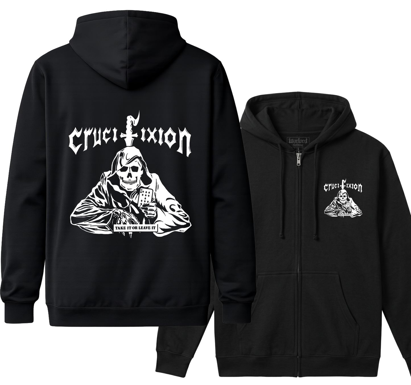 Crucifixion - Zipper Hoodie
