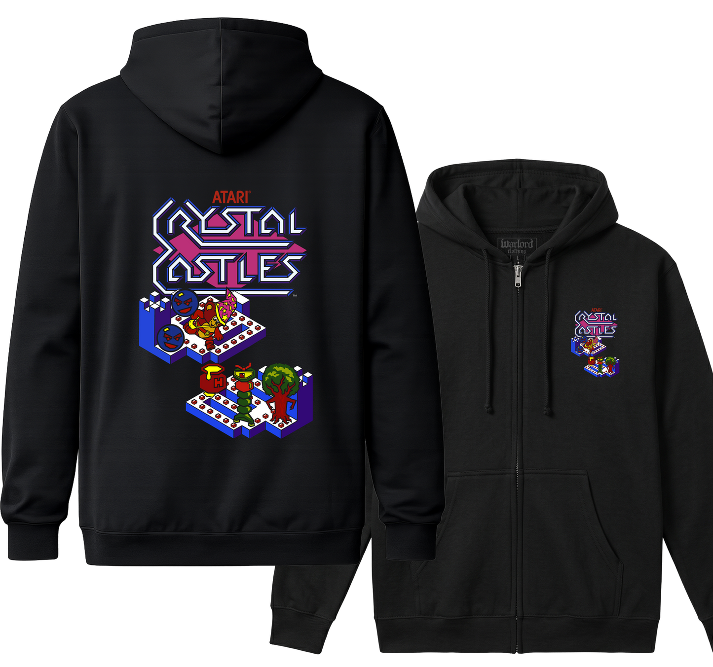 Crystal Castles - Zipper Hoodie