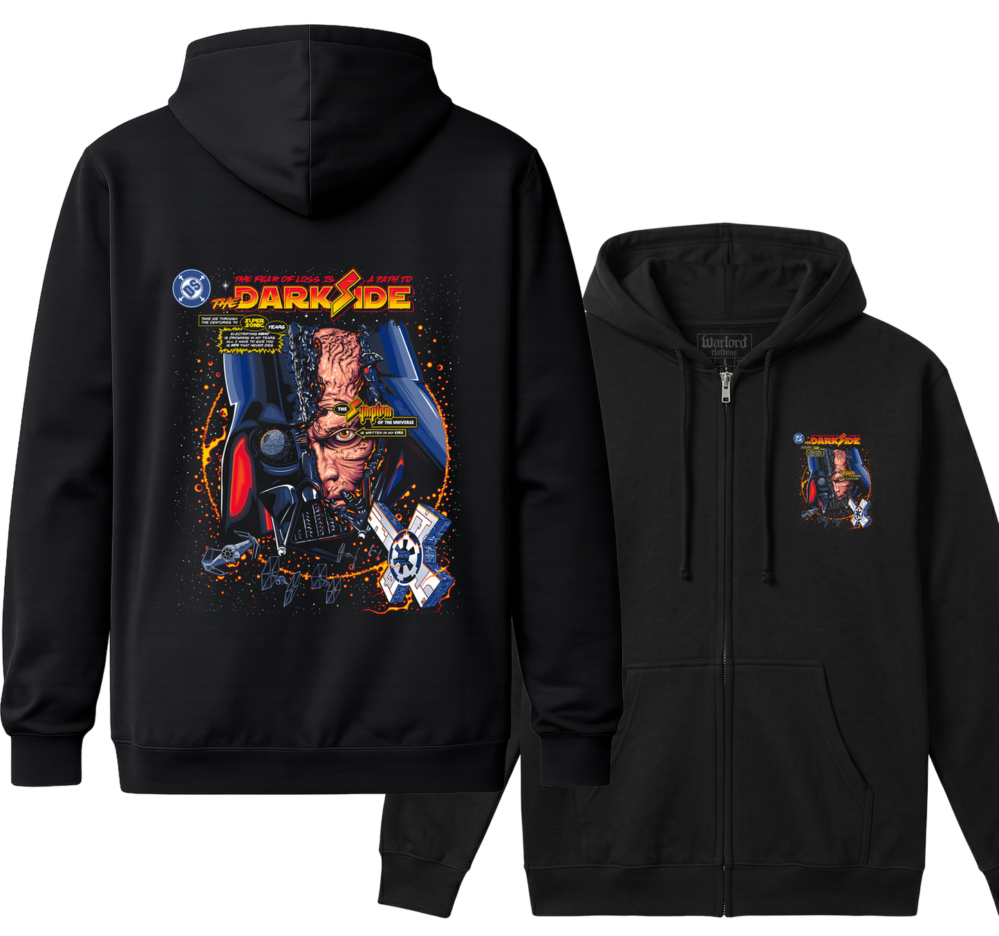 Darkside - Zipper Hoodie