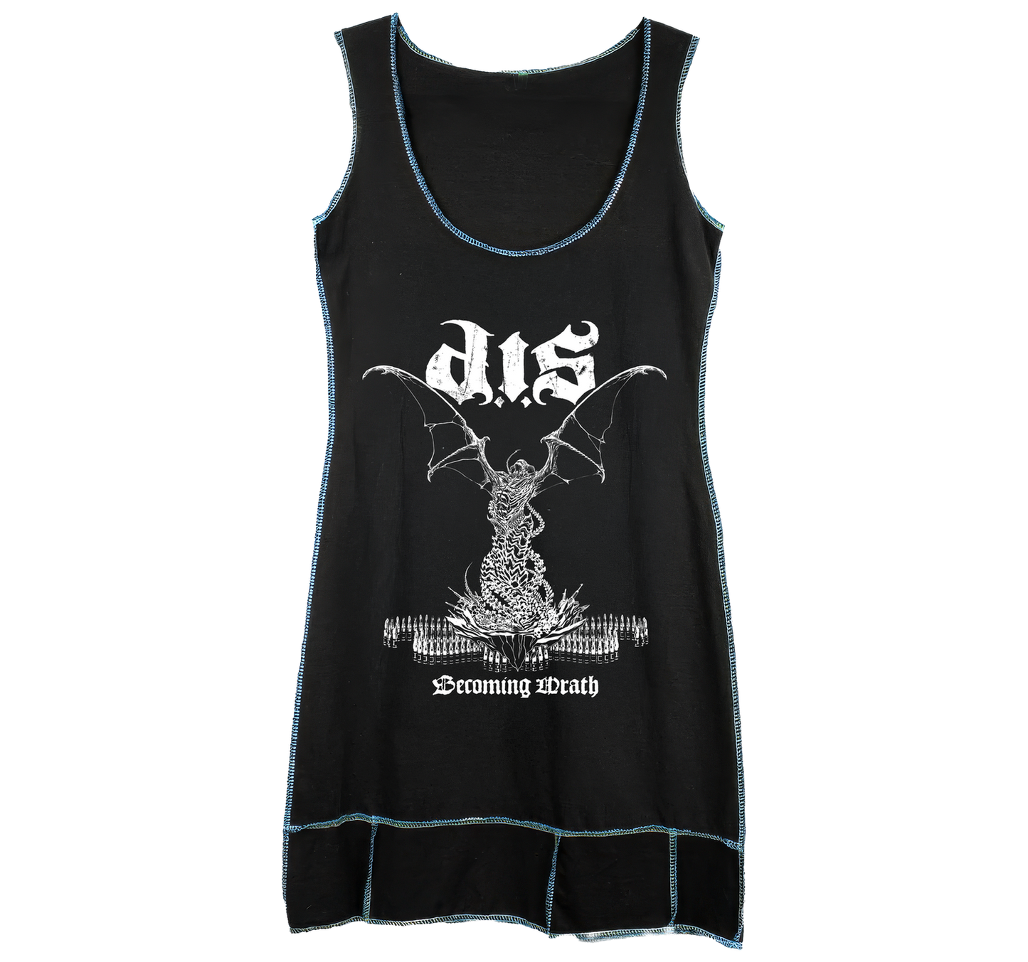 Destroyed In Seconds (D.I.S.) - T-Shirt Dress
