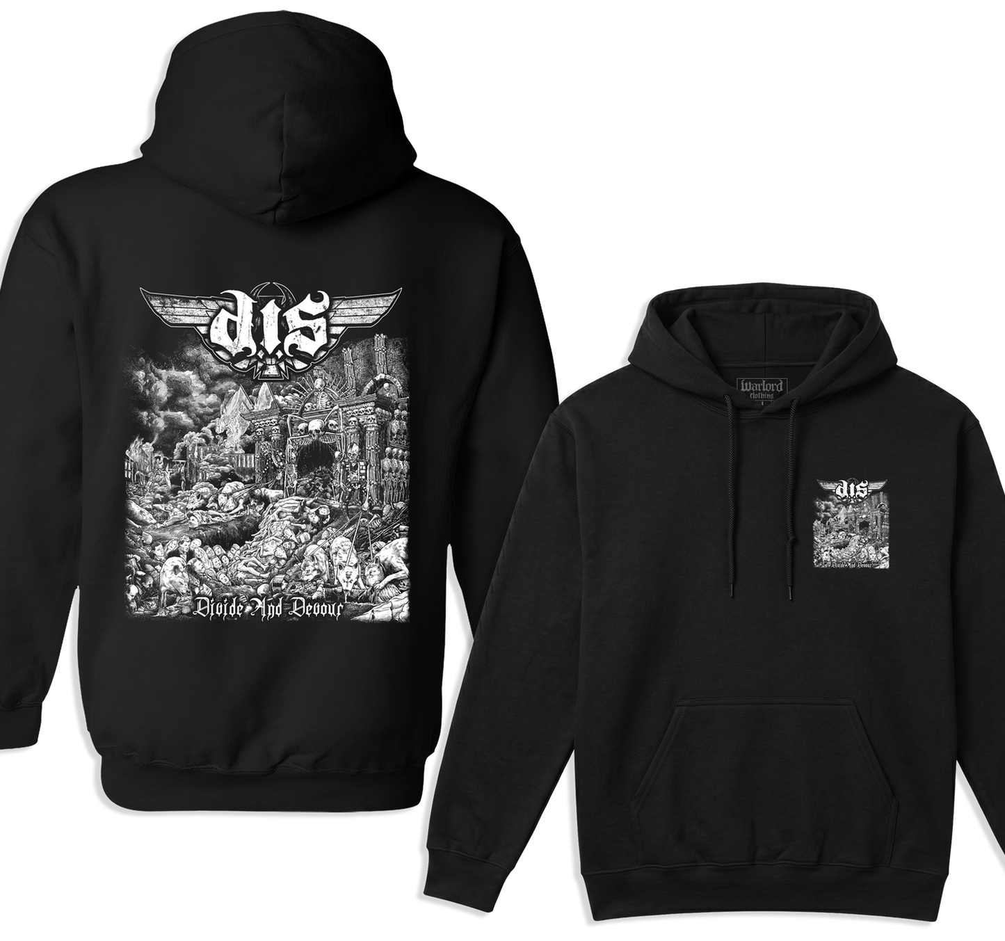 Destroyed In Seconds (D.I.S.) - Pullover Hoodie
