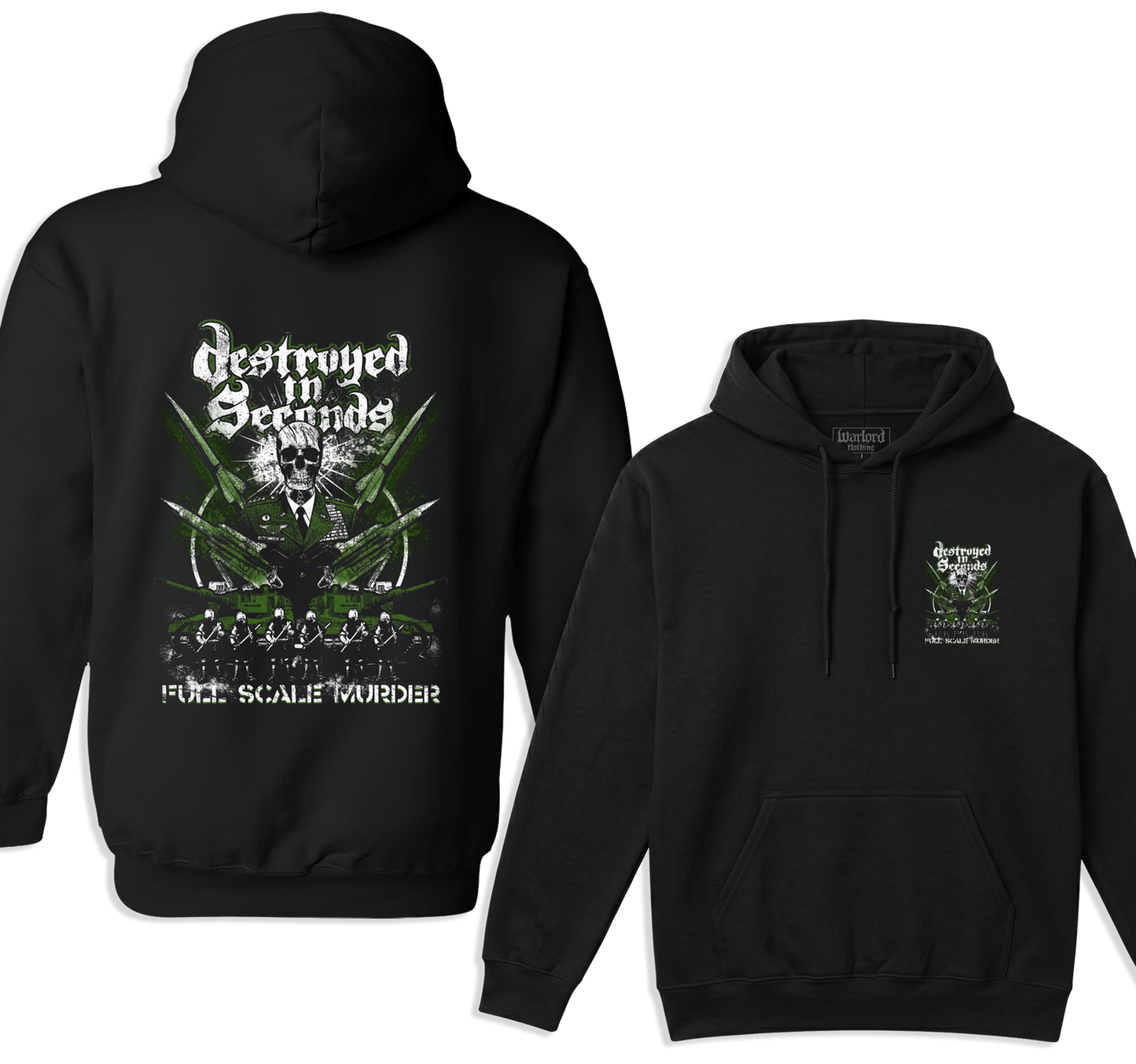 Destroyed In Seconds (D.I.S.) - Pullover Hoodie
