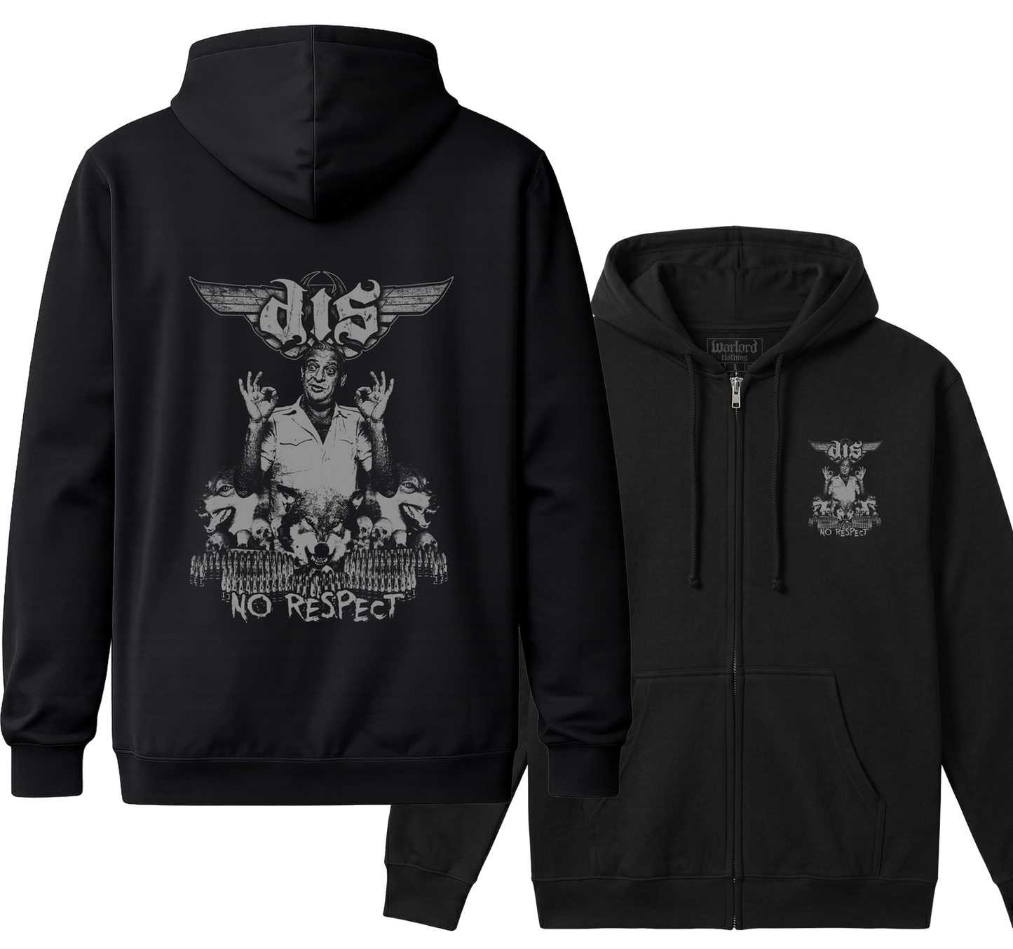 Destroyed In Seconds (D.I.S.) - Zipper Hoodie