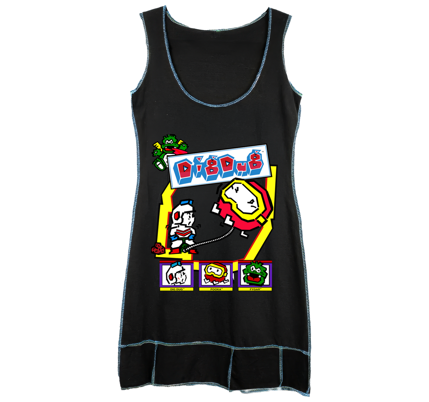 Dig Dug - T-Shirt Dress