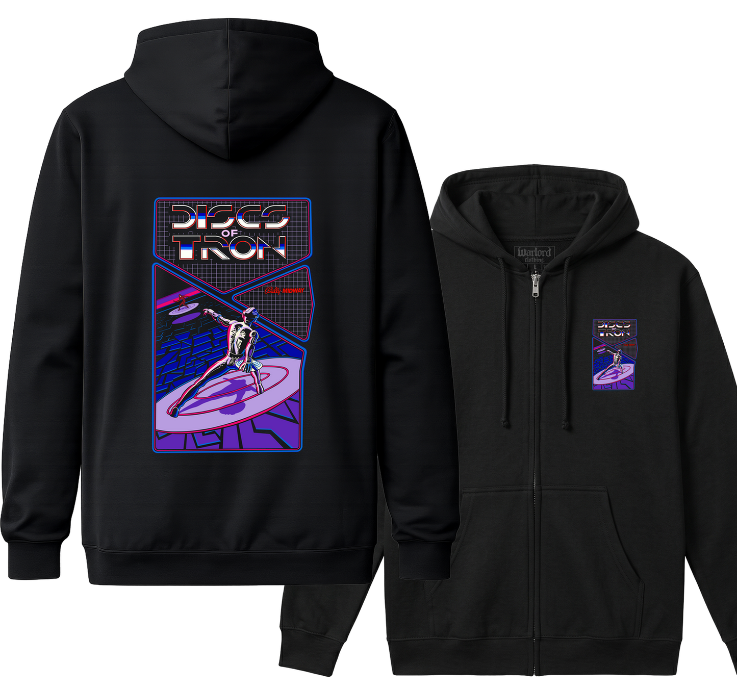 Discs of Tron - Zipper Hoodie