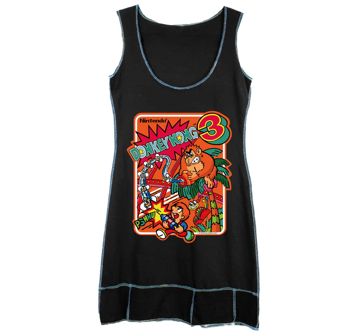 Donkey Kong 3 - T-Shirt Dress