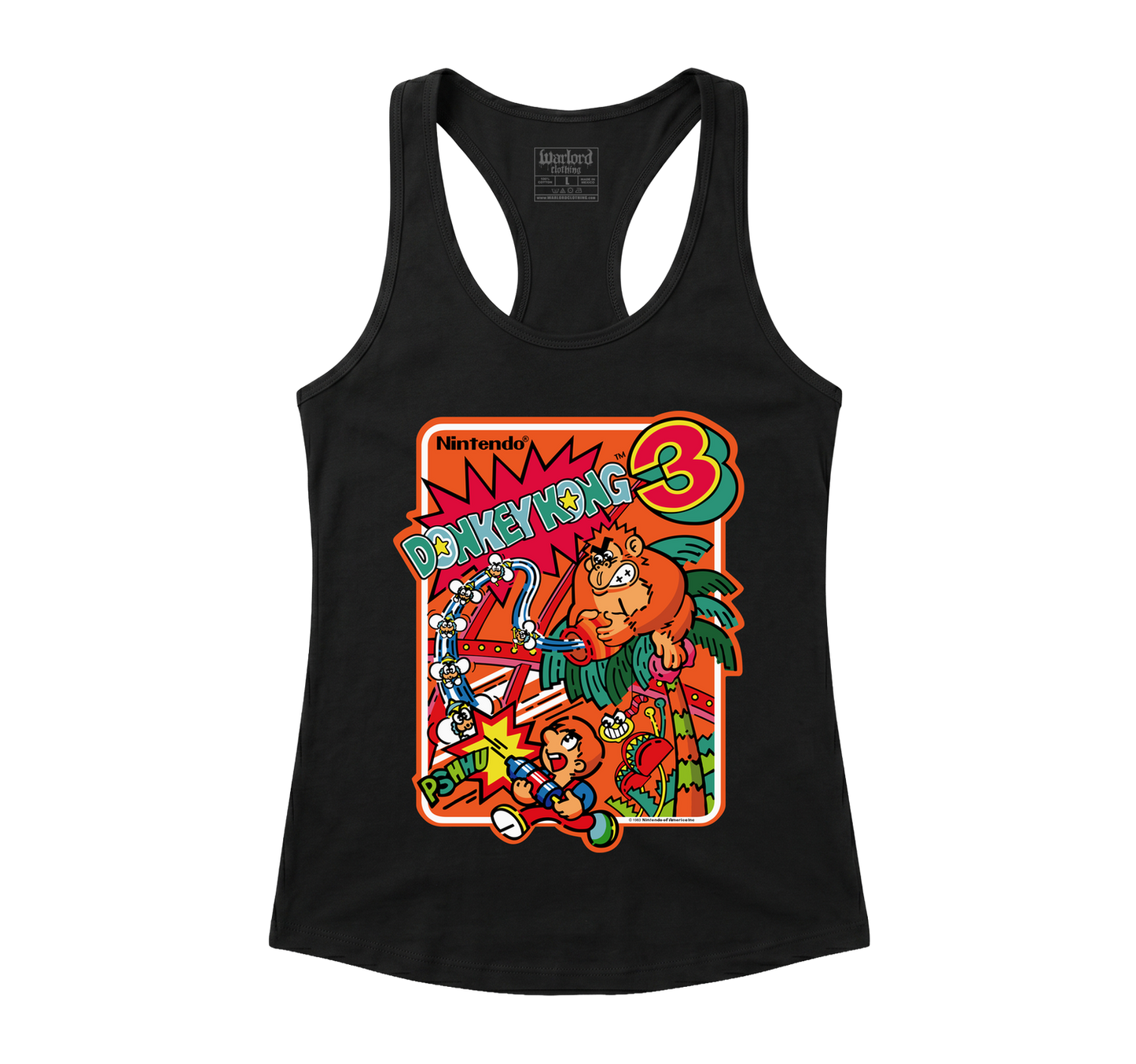 Donkey Kong 3 - Racerback Tank