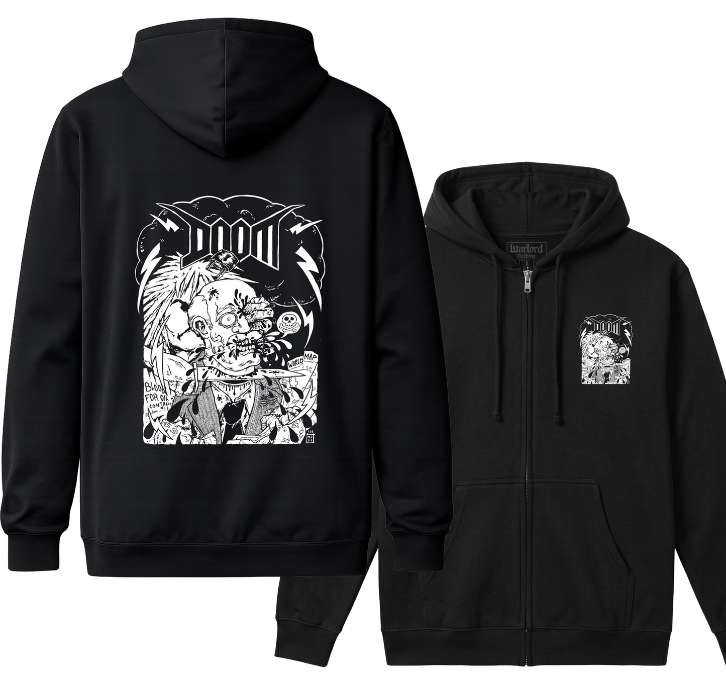 Doom - Zipper Hoodie