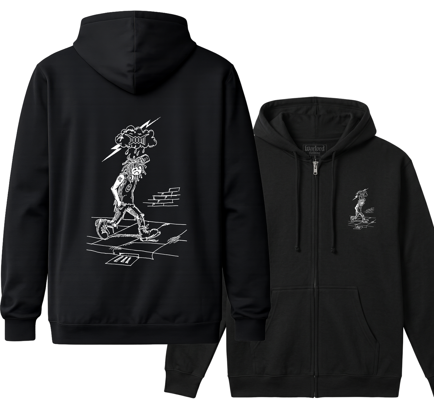 Doom - Zipper Hoodie