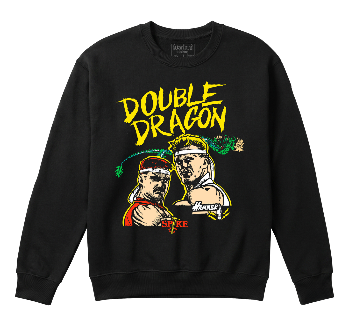 Double Dragon - Crewneck Sweatshirt