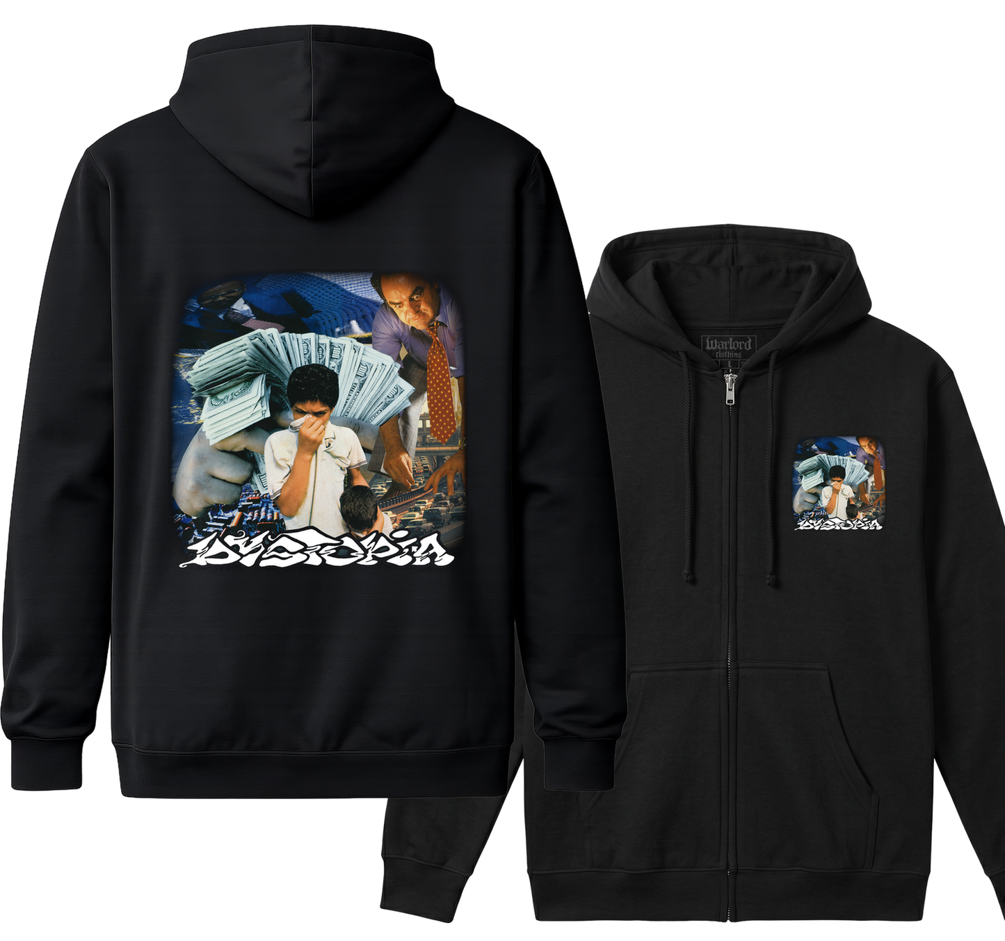 Dystopia - Zipper Hoodie
