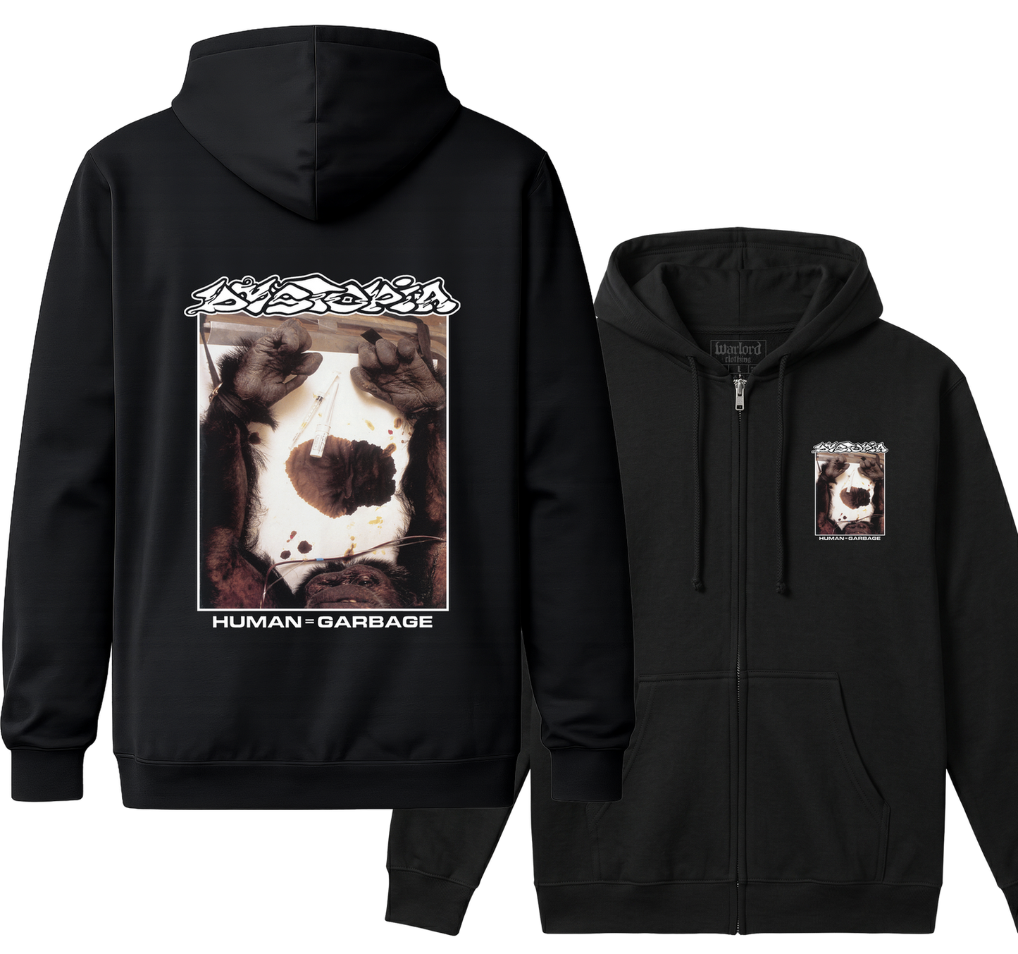 Dystopia - Zipper Hoodie