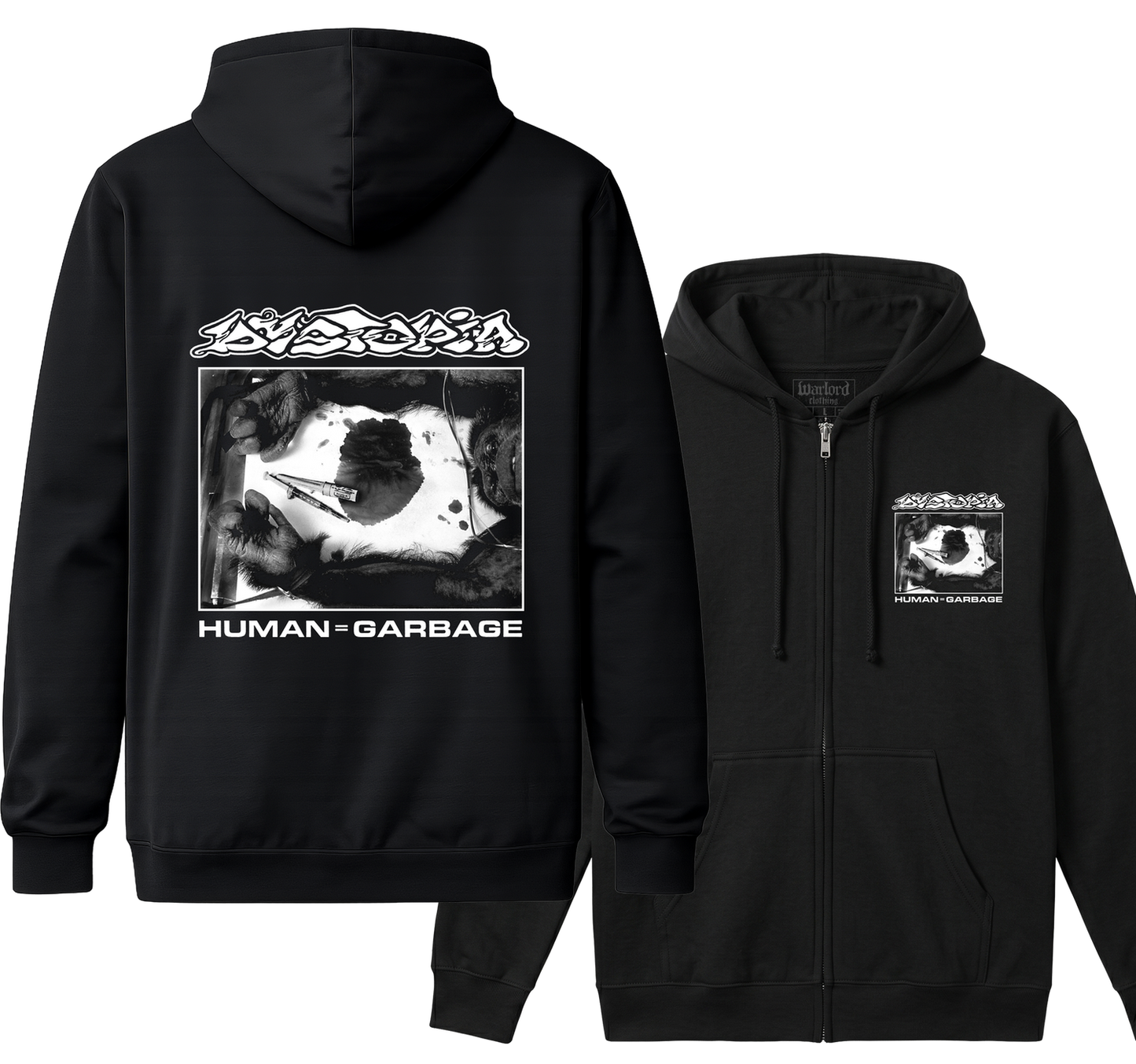 Dystopia - Zipper Hoodie
