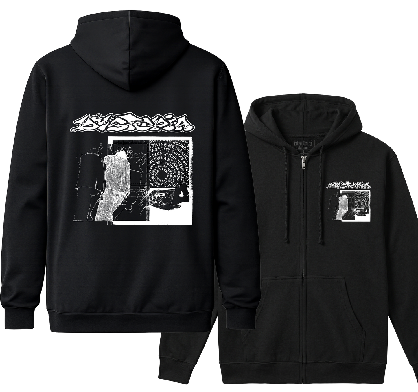 Dystopia - Zipper Hoodie