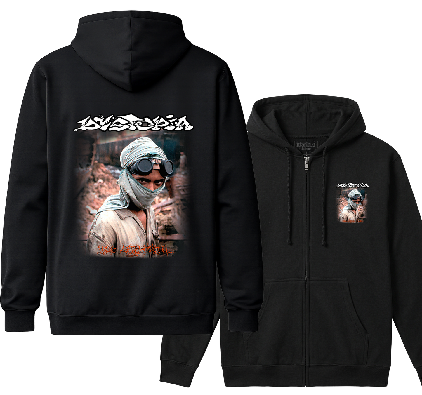 Dystopia - Zipper Hoodie