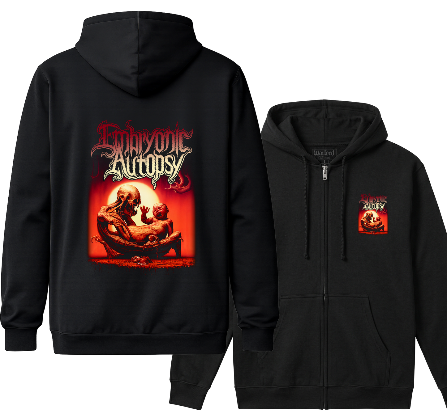 Embryonic Autopsy - Zipper Hoodie