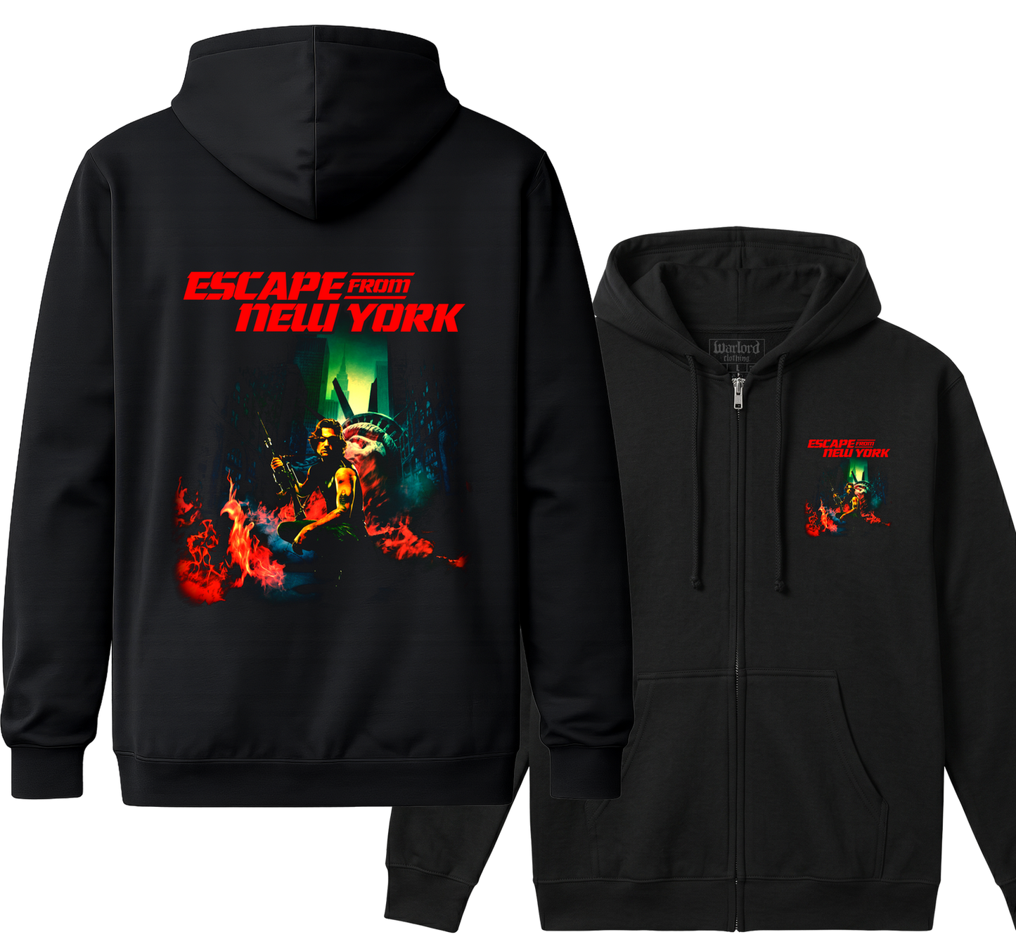 Escape From NY - Zipper Hoodie