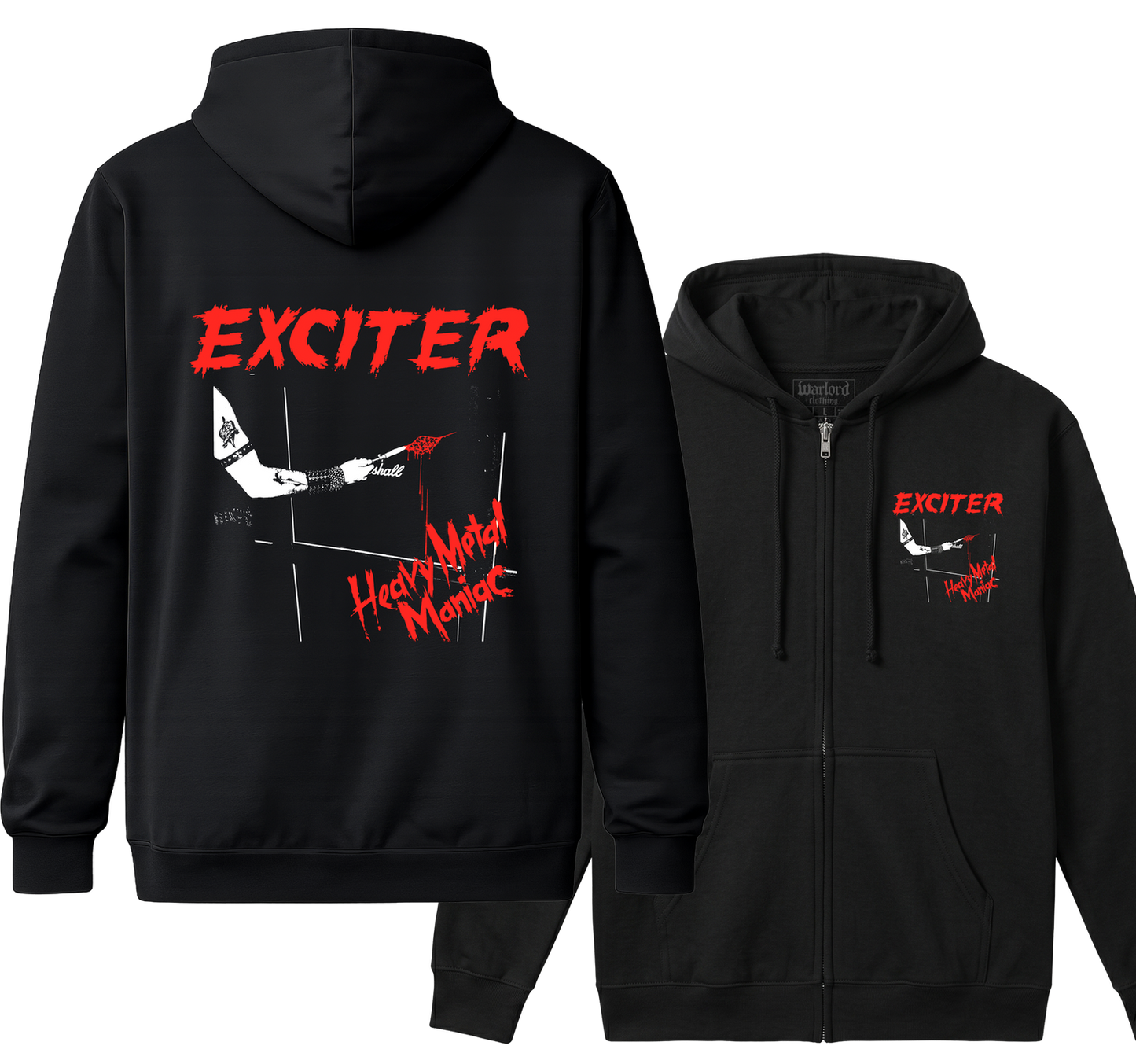Exciter - Zipper Hoodie