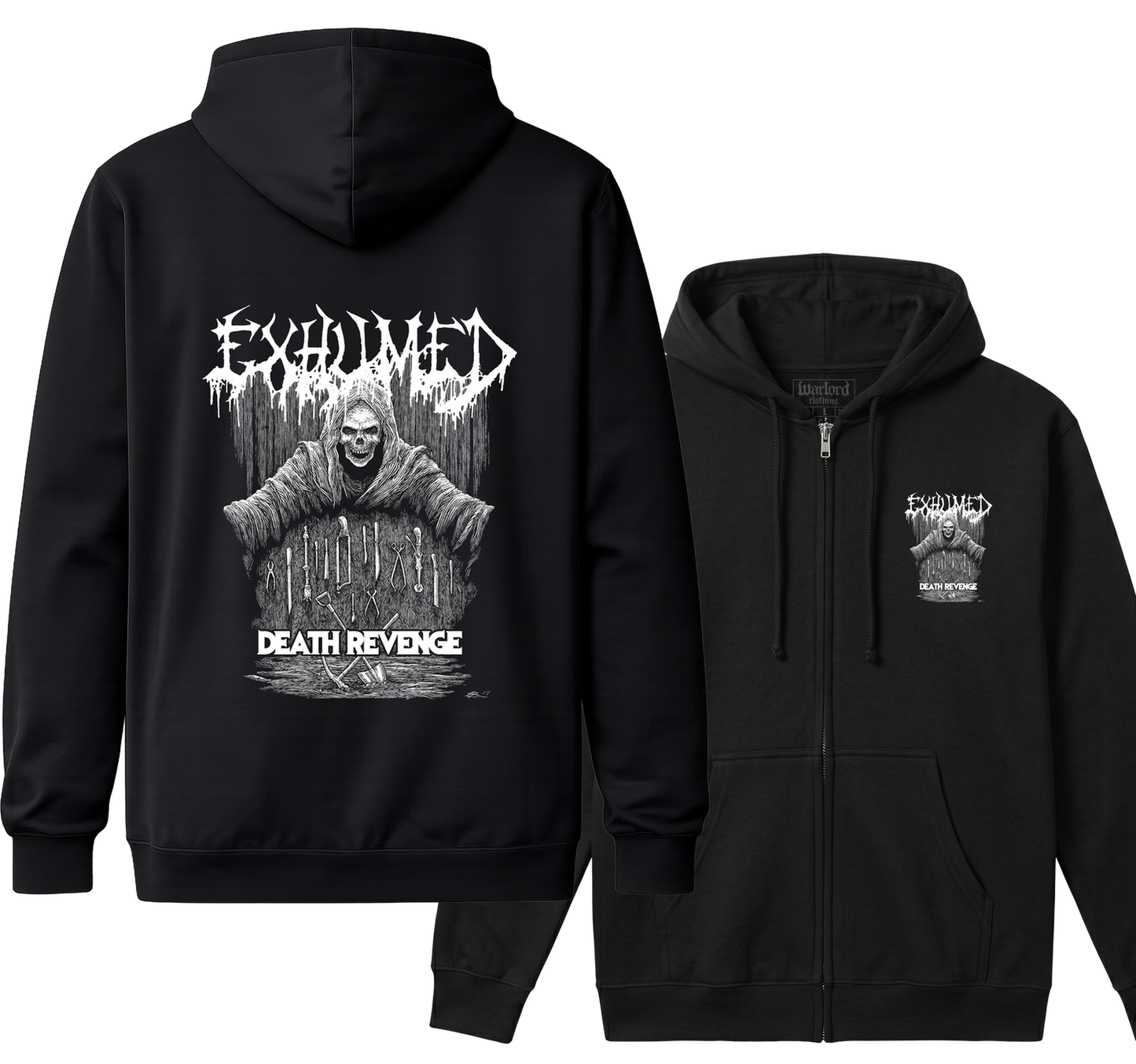 Exhumed - Zipper Hoodie