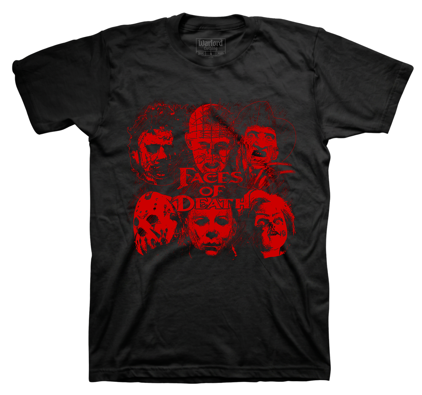 Faces Of Horror - T-Shirt