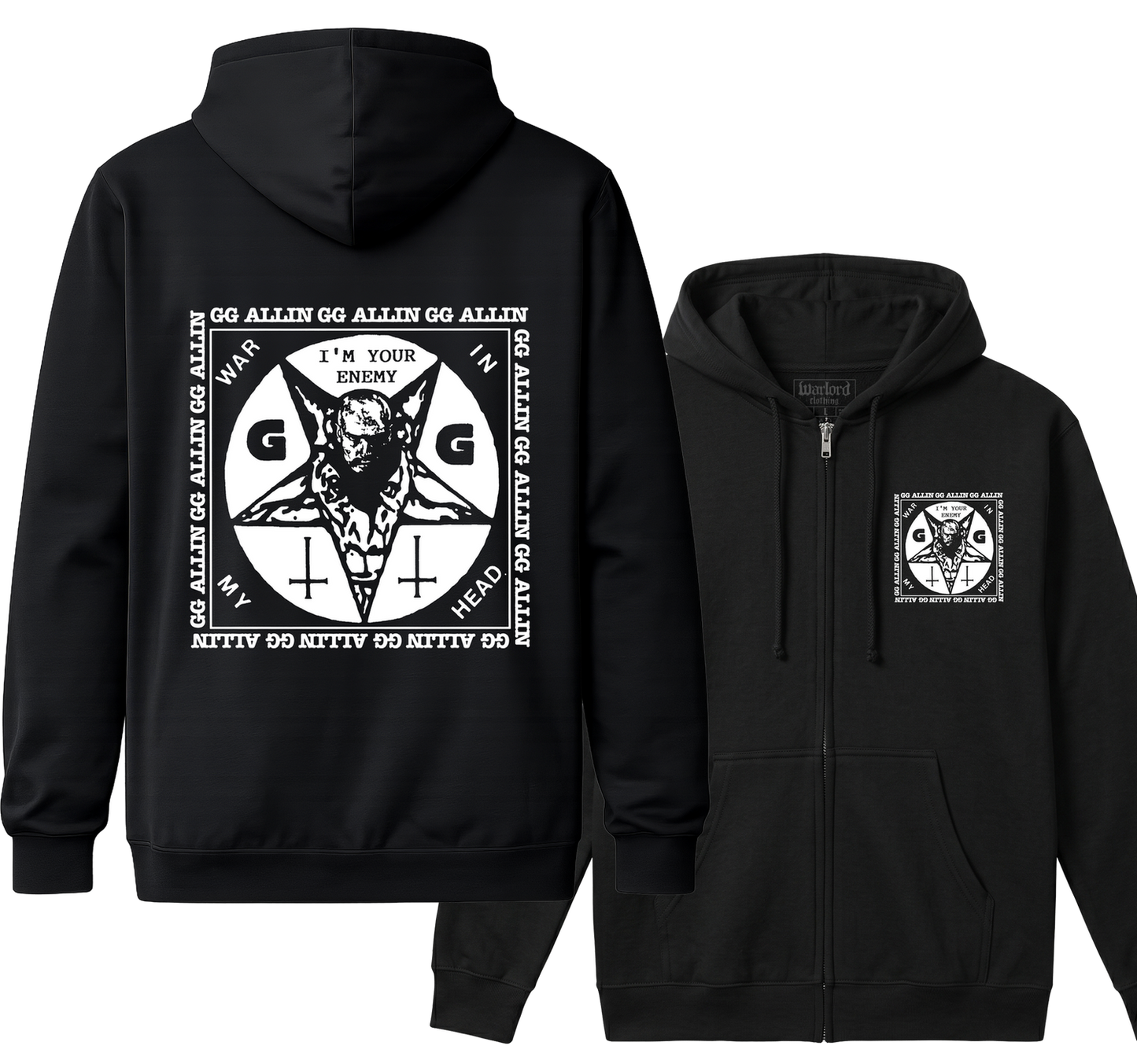 GG Allin - Zipper Hoodie