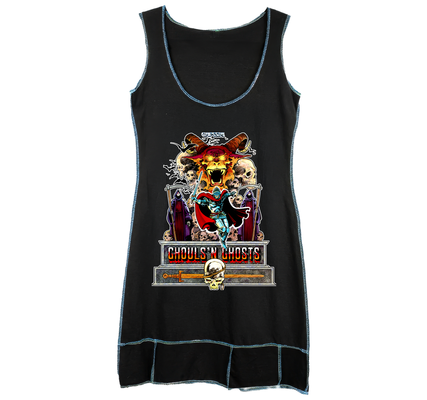 Ghouls N Ghosts - T-Shirt Dress