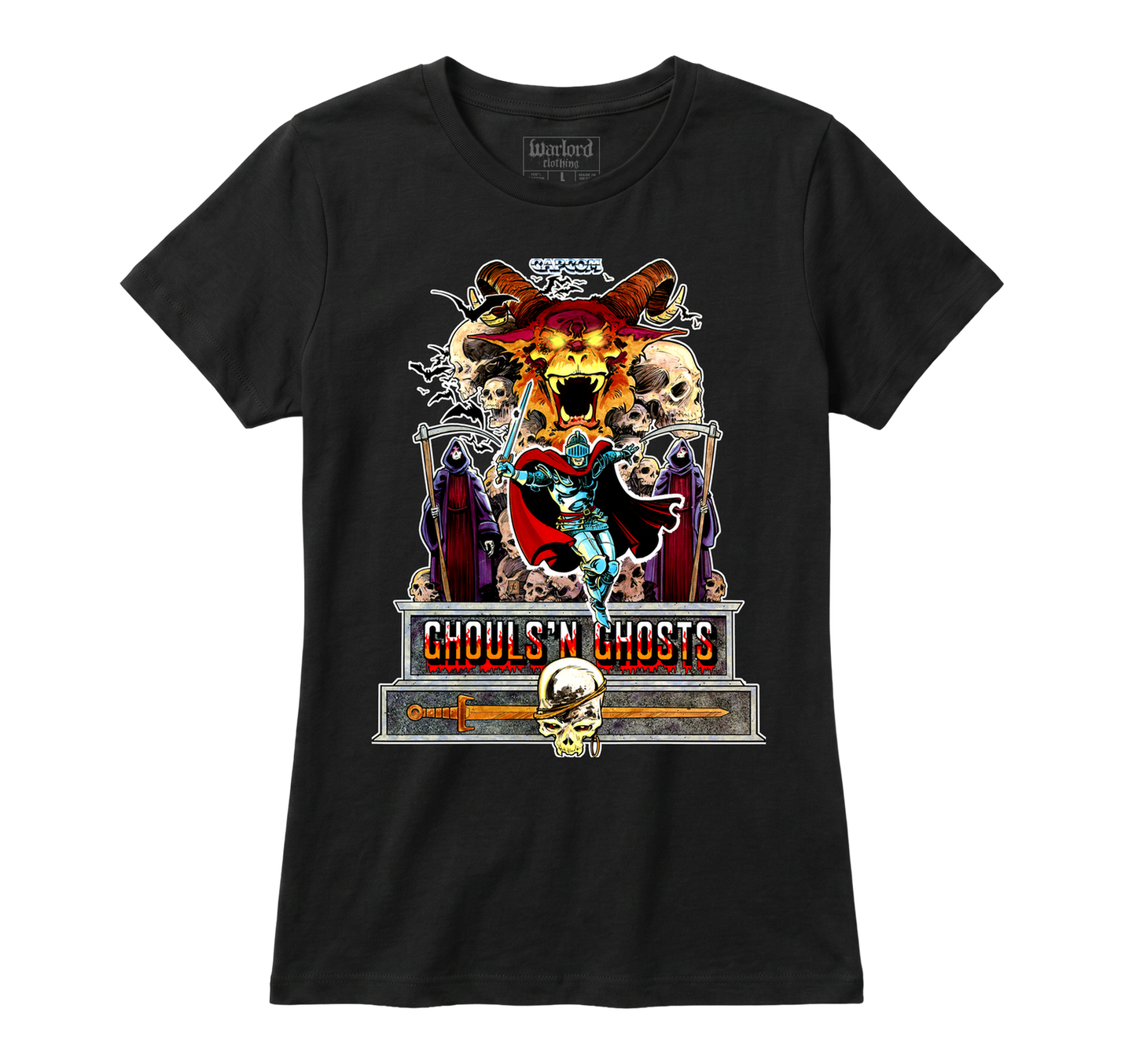 Ghouls N Ghosts - Girlie Tee