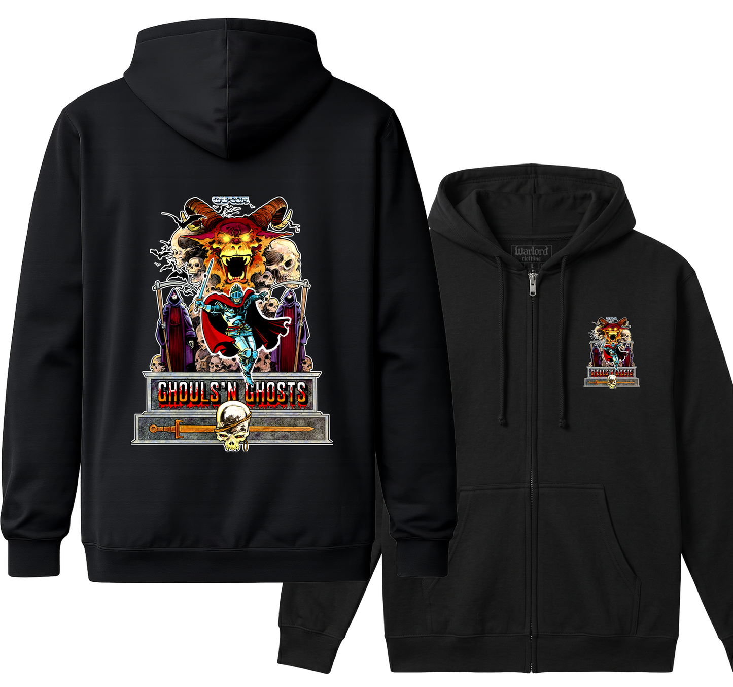 Ghouls N Ghosts - Zipper Hoodie