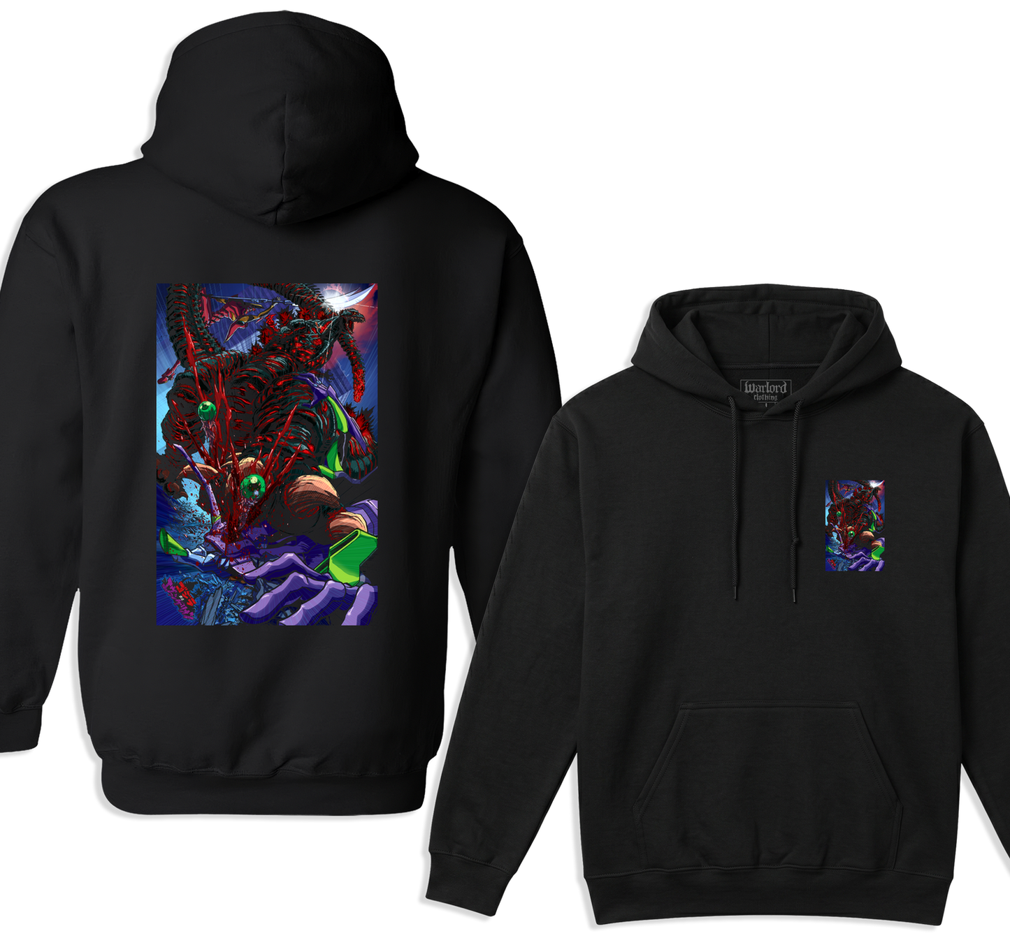 Godzilla VS Evangalion - Pullover Hoodie