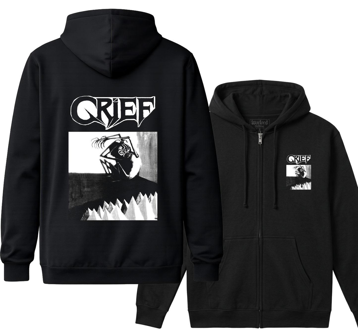 Grief - Zipper Hoodie