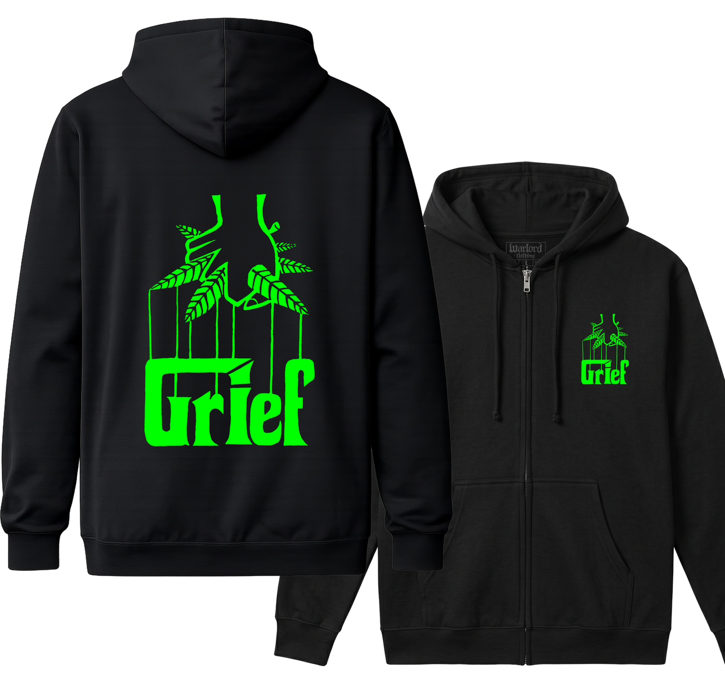 Grief - Zipper Hoodie