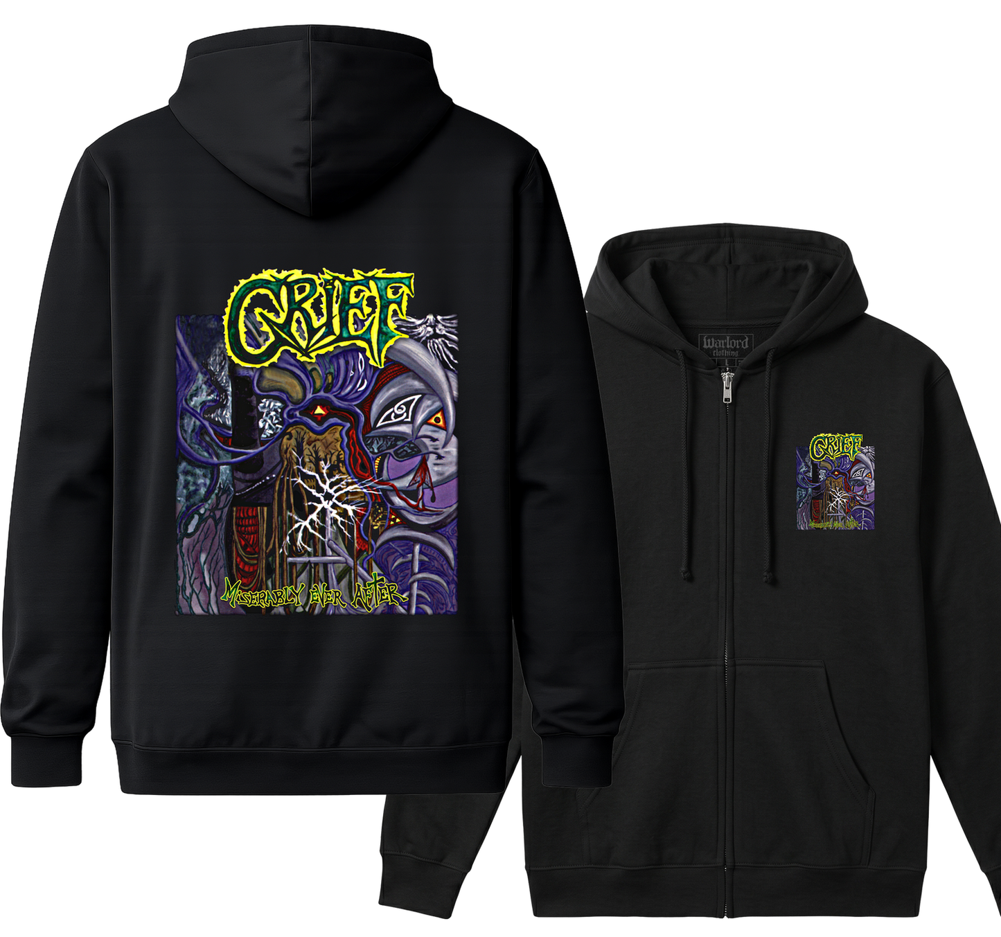 Grief - Zipper Hoodie