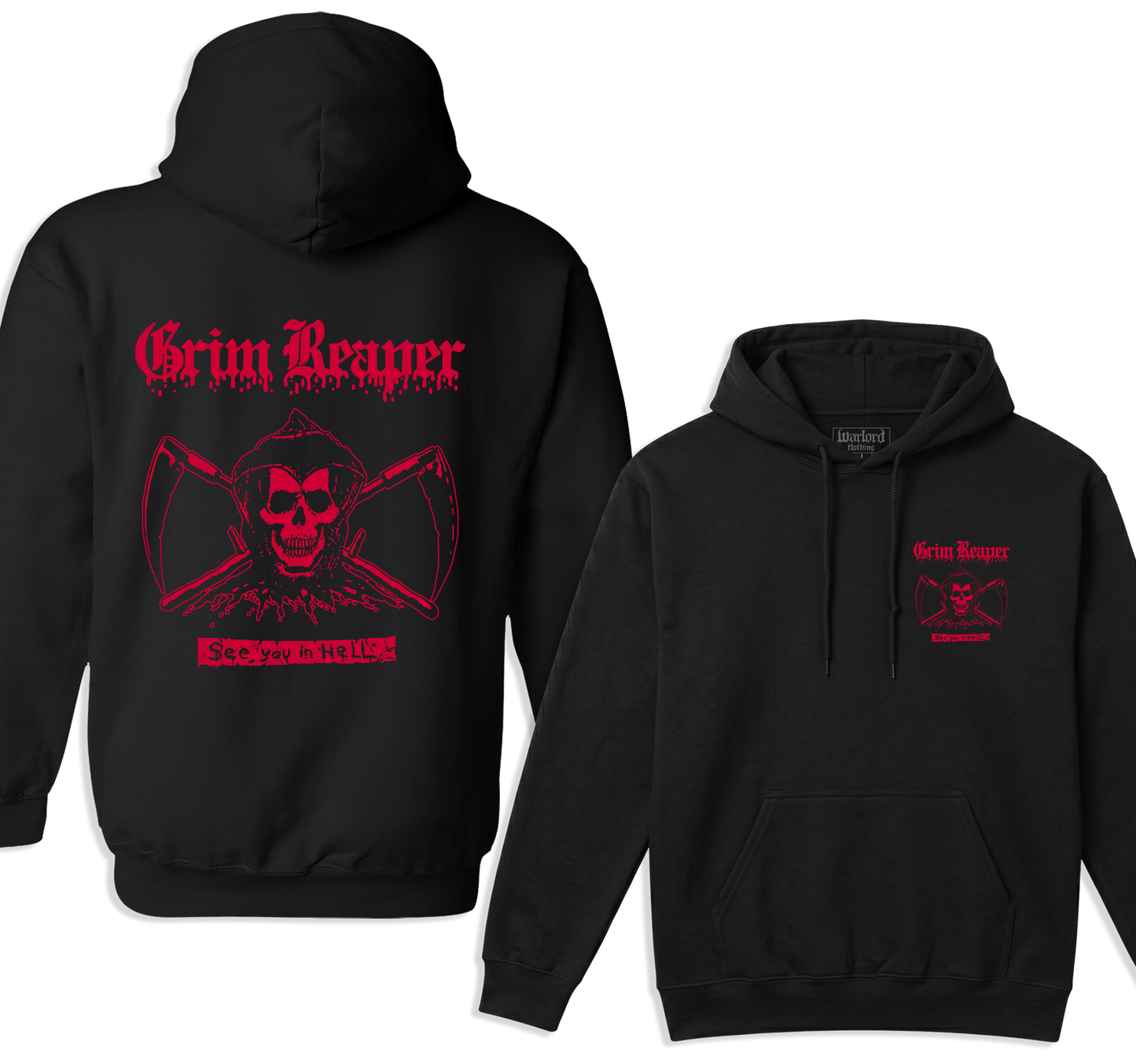 Grim Reaper - Pullover Hoodie