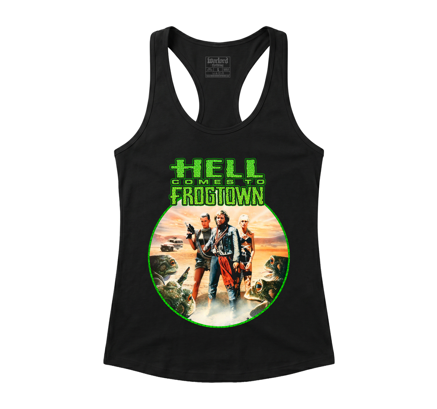Hell Comes To Frog Town - Racerback Tank